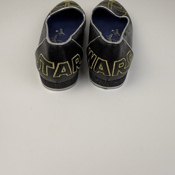 Disney Irregular Choice Star Wars Darth Vader Women's Flats Shoes Size 6.5 Used - Picture 4 of 9